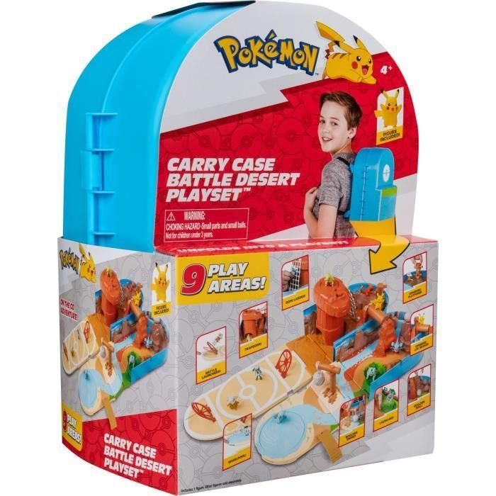 Mochila de entrenador del desierto - BANDAI - Pokémon - Universo de juegos Pokémon transportable 3 Mochila de entrenador del desierto - BANDAI - Pokémon - Universo de juegos Pokémon transportable 3