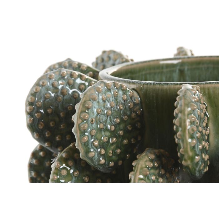 Jarron Tropical DKD Home Decor Verde 28 x 39 x 28 cm 1
