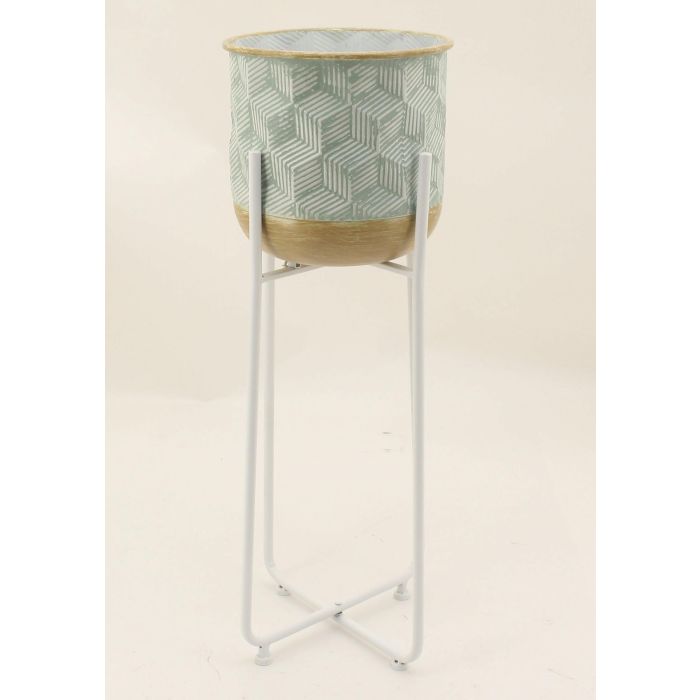 Macetero Urban DKD Home Decor Bicolor 28 x 75 x 28 cm 0 Macetero Urban DKD Home Decor Bicolor 28 x 75 x 28 cm 0