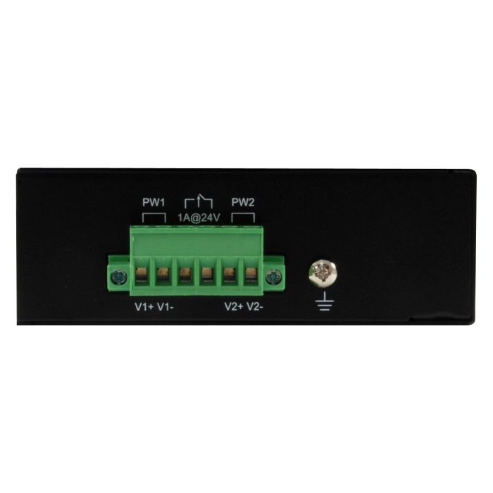 Level One Switch IFP-0801 8x FE 4x PoE 126W Gestionable para Montaje en Pared y Carril DIN Gigabit Ethernet 1