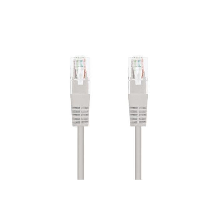 Nanocable 10.20.0401 Cable de Red RJ45 UTP Cat.6e AWG24 100% Cobre 1 metro Gris Nanocable 10.20.0401 Cable de Red RJ45 UTP Cat.6e AWG24 100% Cobre 1 metro Gris