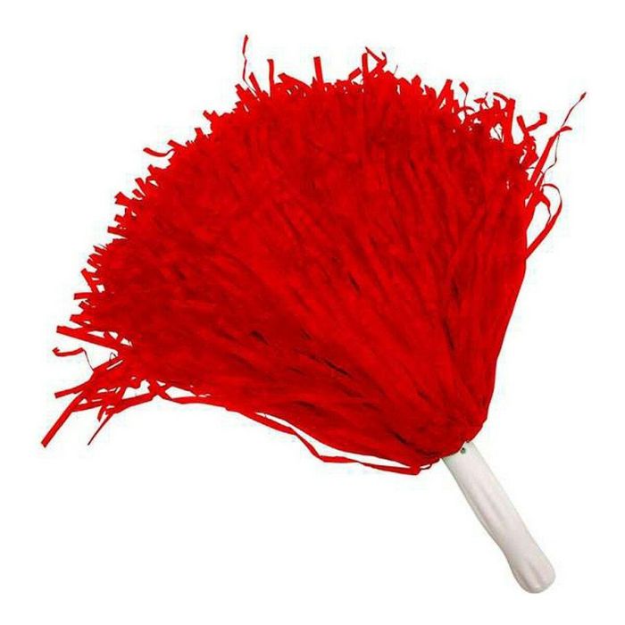 Pompón rojo (2 unidades.) 37 cm Pompón rojo (2 unidades.) 37 cm