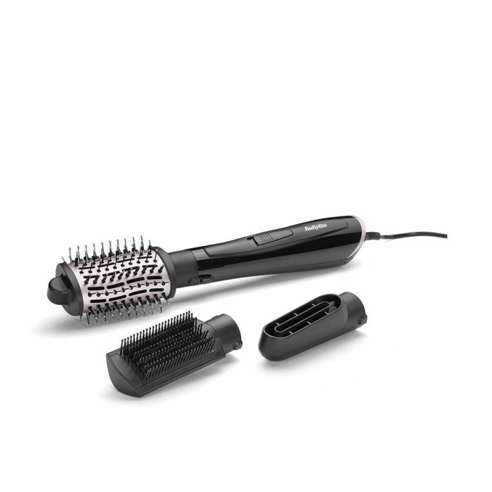 Babyliss AS128E Cepillo de Aire Caliente Style Smooth 1000W Iónico con 3 Accesorios: Secar, Alisar, Voluminizar. Antiencrespamiento + Bolsa de Viaje 20 Babyliss AS128E Cepillo de Aire Caliente Style Smooth 1000W Iónico con 3 Accesorios: Secar, Alisar, Voluminizar. Antiencrespamiento + Bolsa de Viaje 20