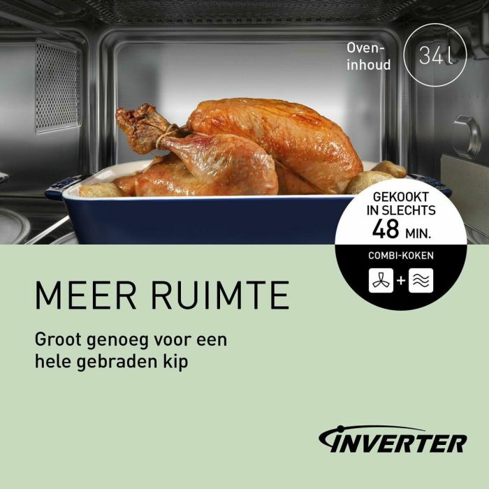 Microondas con Grill Panasonic NN-CD88QSEPG 1300 W 4