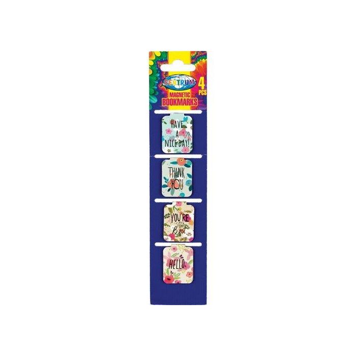 Marcapaginas Centrum Magnetico Blister De 4 100 unidades