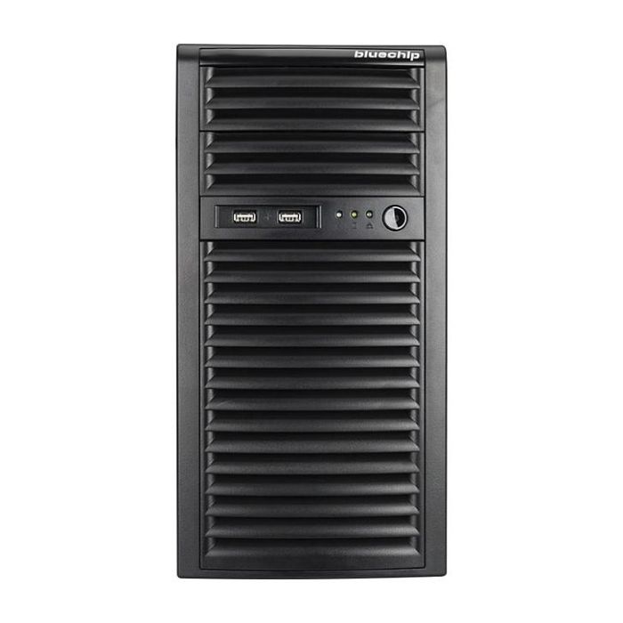 bluechip SERVERline T10301s Servidor Torre Intel Atom C3558 4 núcleos 16 GB DDR4 960 GB SSD 4 x Gigabit Ethernet 1