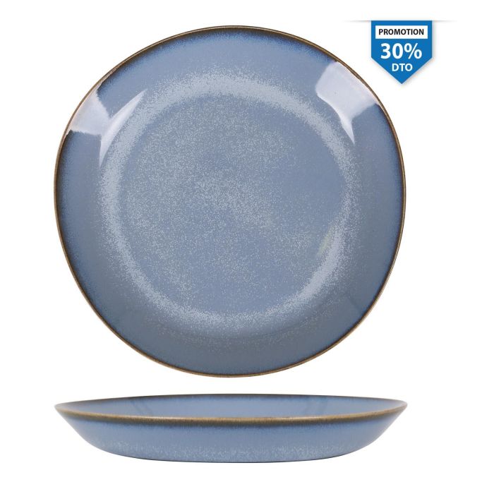 Purasangre Plato Hondo Duomo Azurro 23 cm (6 Unidades) Purasangre Plato Hondo Duomo Azurro 23 cm (6 Unidades)