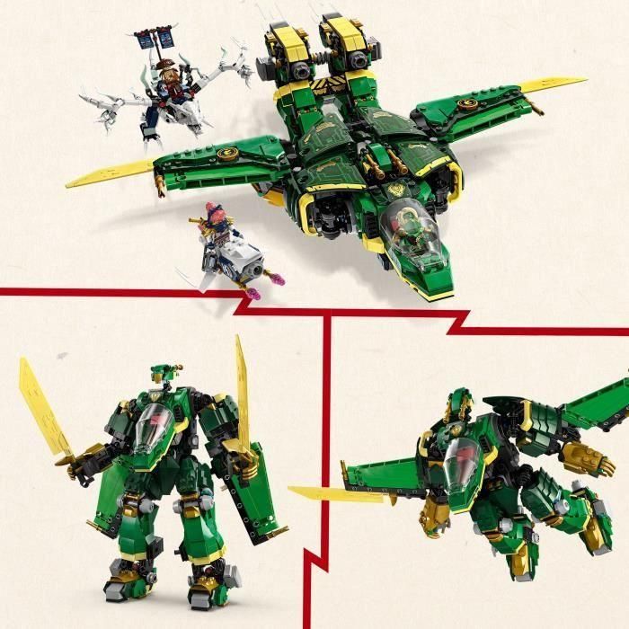 LEGO 71845 NINJAGO Lloyd's Mech-Blade Set de Construcción para Niños 9+ años 2 LEGO 71845 NINJAGO Lloyd's Mech-Blade Set de Construcción para Niños 9+ años 2