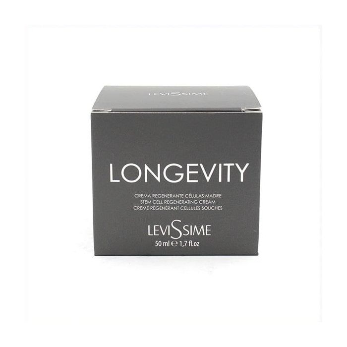 Levissime Longevity Crema Regenerante Células Madre Antiedad con SPF 20 para Pieles Maduras y Jóvenes 50 ml