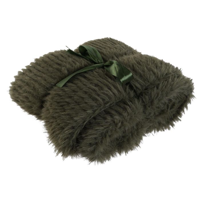Manta Sofa Urban DKD Home Decor Verde 170 x 130 cm (2 Unidades) 5 Manta Sofa Urban DKD Home Decor Verde 170 x 130 cm (2 Unidades) 5