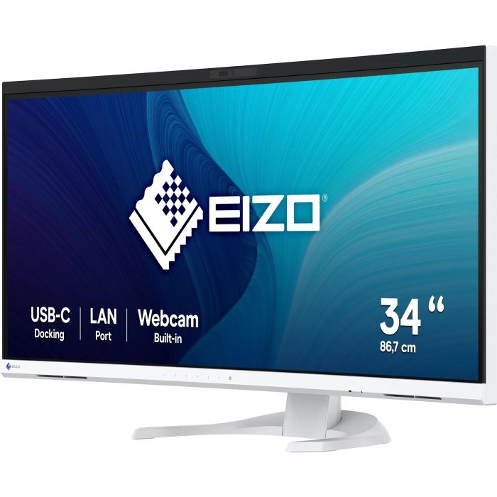 EIZO EV3450XC-WT Monitor Curvo IPS de 34.1" UltraWide Quad HD (3440x1440) 21:9 Blanco para Oficina con USB-C y HDMI 1 EIZO EV3450XC-WT Monitor Curvo IPS de 34.1" UltraWide Quad HD (3440x1440) 21:9 Blanco para Oficina con USB-C y HDMI 1