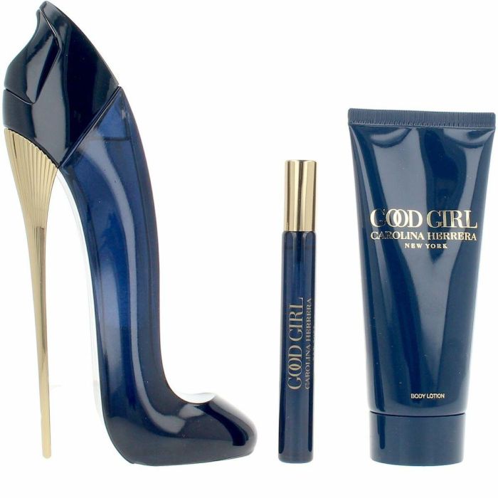 Carolina Herrera GOOD GIRL Estuche de Regalo para Mujer: Eau de Parfum 80ml, Loción Corporal 100ml y Vaporizador de Viaje Carolina Herrera GOOD GIRL Estuche de Regalo para Mujer: Eau de Parfum 80ml, Loción Corporal 100ml y Vaporizador de Viaje
