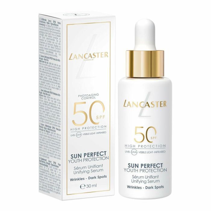 Lancaster SUN PERFECT Sérum Unificador SPF50 30 ml - Protección Solar Antiedad, Hidratación y Uniformidad 2 Lancaster SUN PERFECT Sérum Unificador SPF50 30 ml - Protección Solar Antiedad, Hidratación y Uniformidad 2