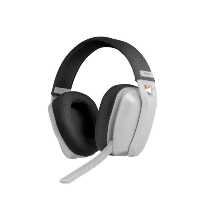 Krom Auriculares Gaming KANJI Inalámbrico Blanco, Triple Conexión Bluetooth/2.4GHz/USB, Modelo NXKROMKANJIWH Krom Auriculares Gaming KANJI Inalámbrico Blanco, Triple Conexión Bluetooth/2.4GHz/USB, Modelo NXKROMKANJIWH