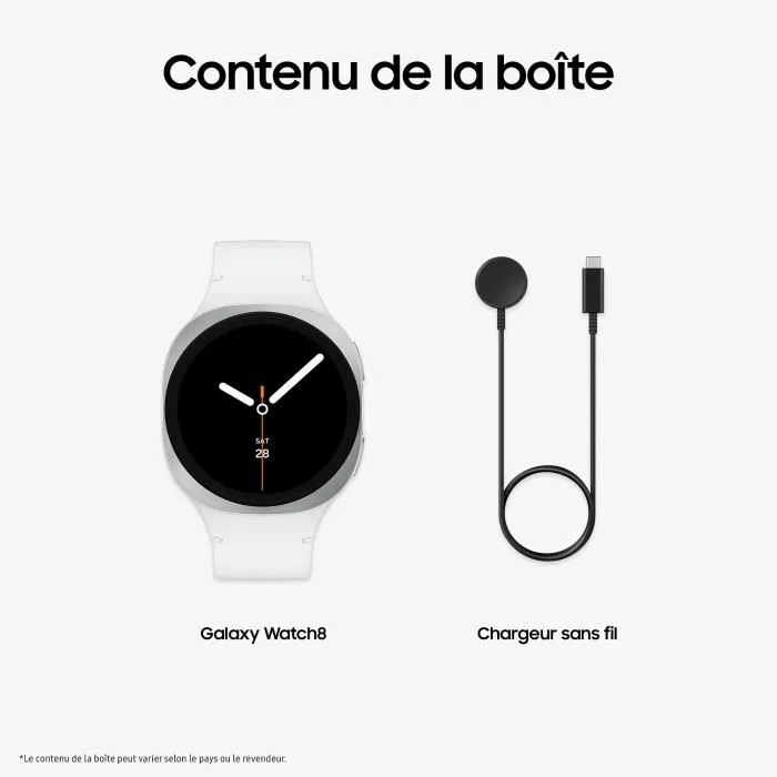 Samsung SAM8806097415732 Galaxy Watch8 Reloj Inteligente con Bluetooth 40 mm Plateado 1 Samsung SAM8806097415732 Galaxy Watch8 Reloj Inteligente con Bluetooth 40 mm Plateado 1