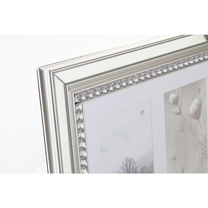 DKD Home Decor Marco de Fotos 20x25 cm Tradicional Ps y Cristal Dorado Plateado, 35x28x2 cm (4 Unidades) 1 DKD Home Decor Marco de Fotos 20x25 cm Tradicional Ps y Cristal Dorado Plateado, 35x28x2 cm (4 Unidades) 1
