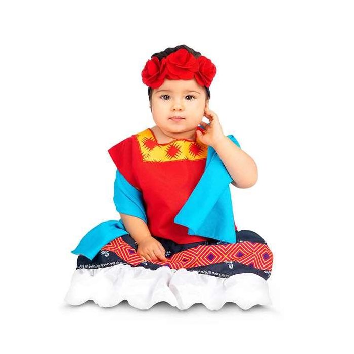 Disfraz bebé frida kahlo talla 7-12 meses 0 Disfraz bebé frida kahlo talla 7-12 meses 0