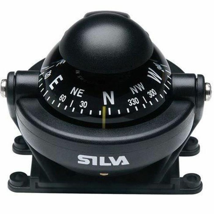 Silva SIL7318860191190 Compass 58 Star en Etrier con Iluminación y Compensación