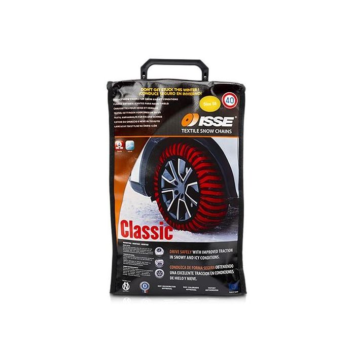 Abc C60058 Cadenas de Nieve Textiles Modelo Classic Talla T58, Uso en Nieve y Hielo, Fabricadas en Europa con Alta Calidad 3 Abc C60058 Cadenas de Nieve Textiles Modelo Classic Talla T58, Uso en Nieve y Hielo, Fabricadas en Europa con Alta Calidad 3