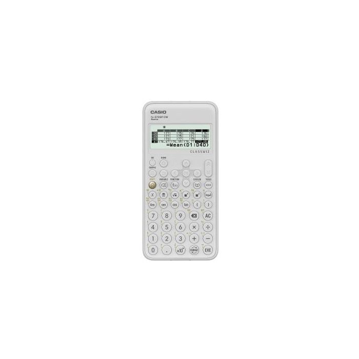 Casio Calculadora Cientifica FX-570SPCW 10+2 Dígitos 576 Funciones Negro-Blanco