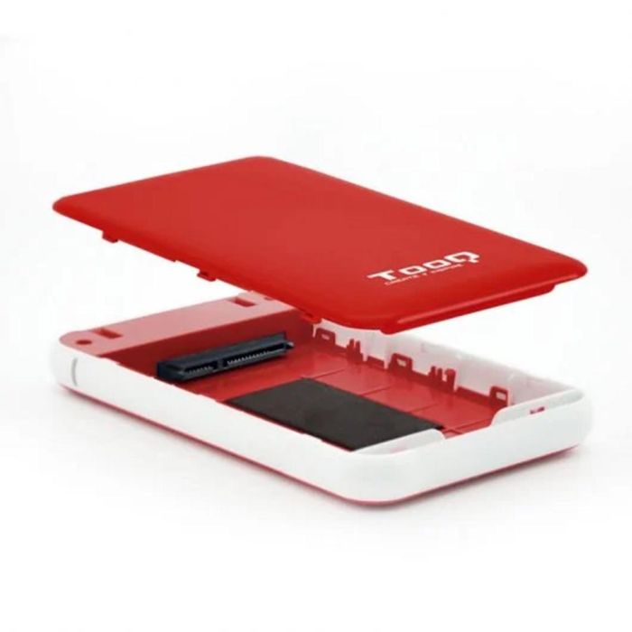 TooQ TQE-2528R Caja Externa para Disco Duro 2.5" USB 3.1 Gen 1 SATA III 4 TB Sin Tornillos Rojo 1 TooQ TQE-2528R Caja Externa para Disco Duro 2.5" USB 3.1 Gen 1 SATA III 4 TB Sin Tornillos Rojo 1