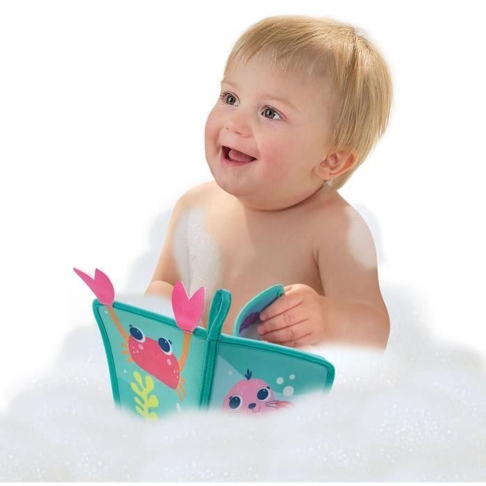 Ses Creative Libro de Baño con Colas de Animales Divertidos, Neopreno Ultraresistente, Impermeable, Ideal para Bebés +6 meses 3