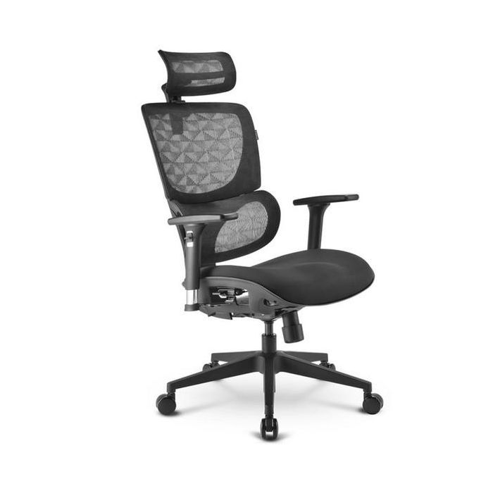 SHARKOON OfficePal C30 Silla ergonómica con asiento tipo nido y respaldo de malla ajustable 2