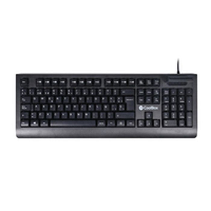 CoolBox COO-TEC04DNI Teclado USB QWERTY Español Completo de Membrana para Oficina Negro 11 CoolBox COO-TEC04DNI Teclado USB QWERTY Español Completo de Membrana para Oficina Negro 11