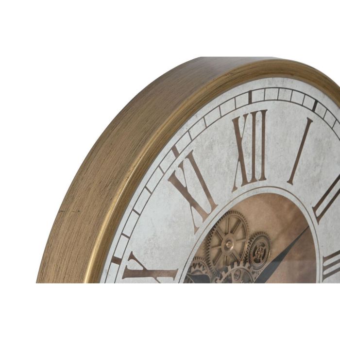 Reloj Pared Chic DKD Home Decor Plateado Dorado 8.5 x 72 x 72 cm 3 Reloj Pared Chic DKD Home Decor Plateado Dorado 8.5 x 72 x 72 cm 3