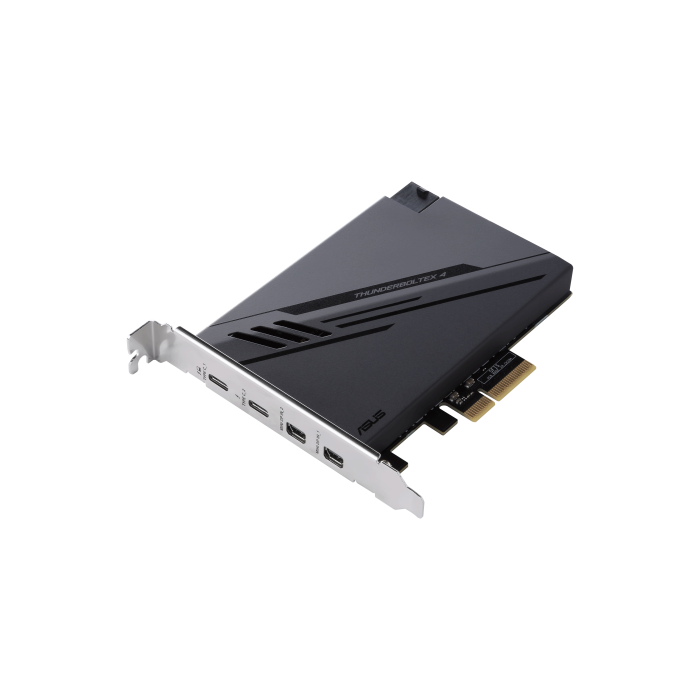 ASUS ThunderboltEX 4 tarjeta y adaptador de interfaz Interno Mini DisplayPort, PCIe, Thunderbolt, USB 2.0, USB 3.2 Gen 2 (3.1 Gen 2) 1 ASUS ThunderboltEX 4 tarjeta y adaptador de interfaz Interno Mini DisplayPort, PCIe, Thunderbolt, USB 2.0, USB 3.2 Gen 2 (3.1 Gen 2) 1