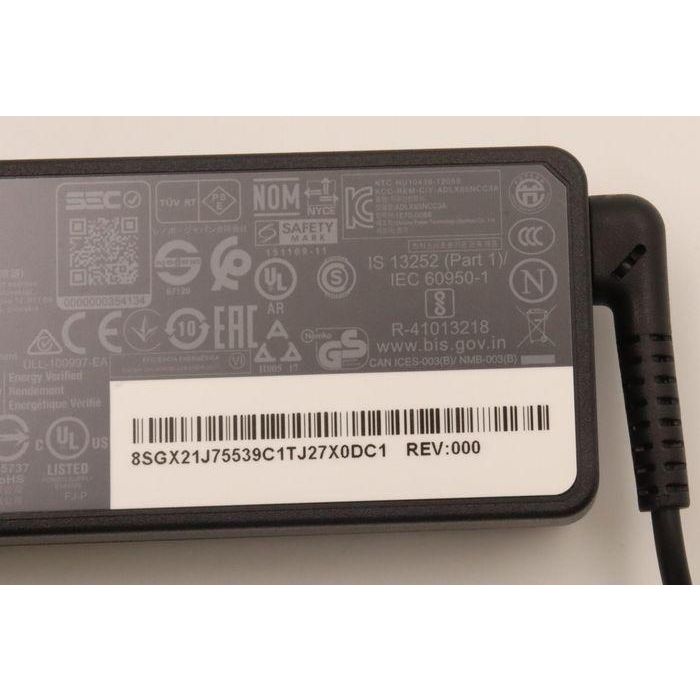 Lenovo AC Adapter Round, 65W, 3P, Black 4 Lenovo AC Adapter Round, 65W, 3P, Black 4