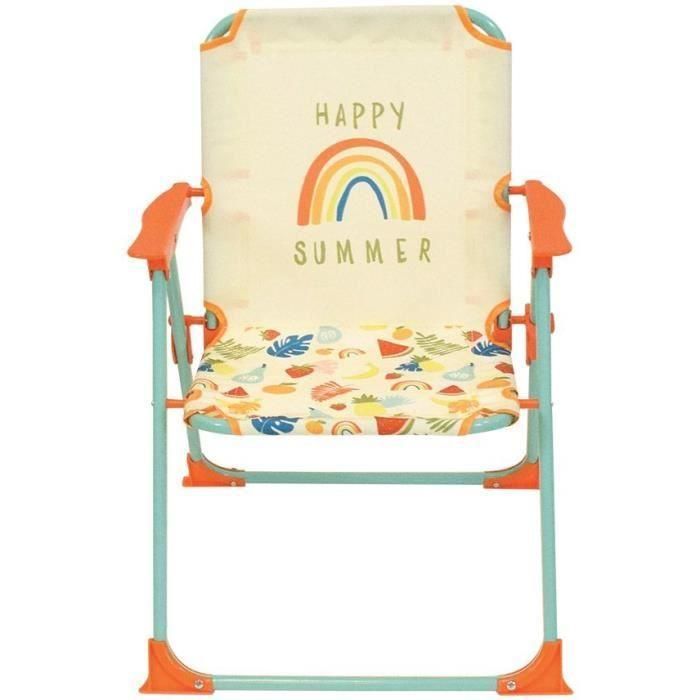 FUN HOUSE Fruity's Garden muebles - 1 mesa H.46 x ø46 cm, 2 sillas H.53xW.38.5xD.37.5 cm y 1 sombrilla H.125 x ø100 cm 1 FUN HOUSE Fruity's Garden muebles - 1 mesa H.46 x ø46 cm, 2 sillas H.53xW.38.5xD.37.5 cm y 1 sombrilla H.125 x ø100 cm 1