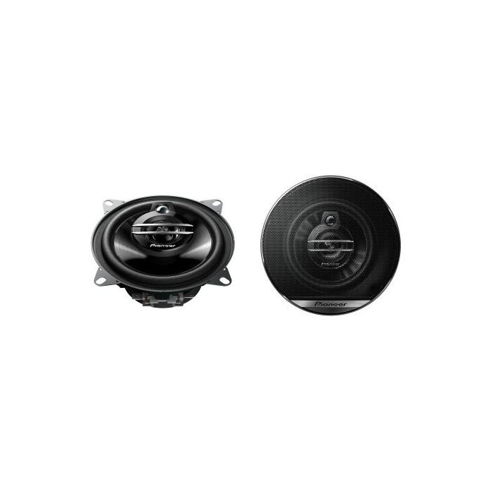 Pioneer TS-G1030F Altavoces coaxiales para coche de 3 vías, 210W de potencia máxima, 10 cm de diámetro, sonido 35-27000 Hz