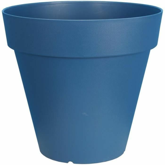 Riviera RIV3580794160069 Jardinera redonda SOLEILLA Plástico Diámetro 60 cm Azul