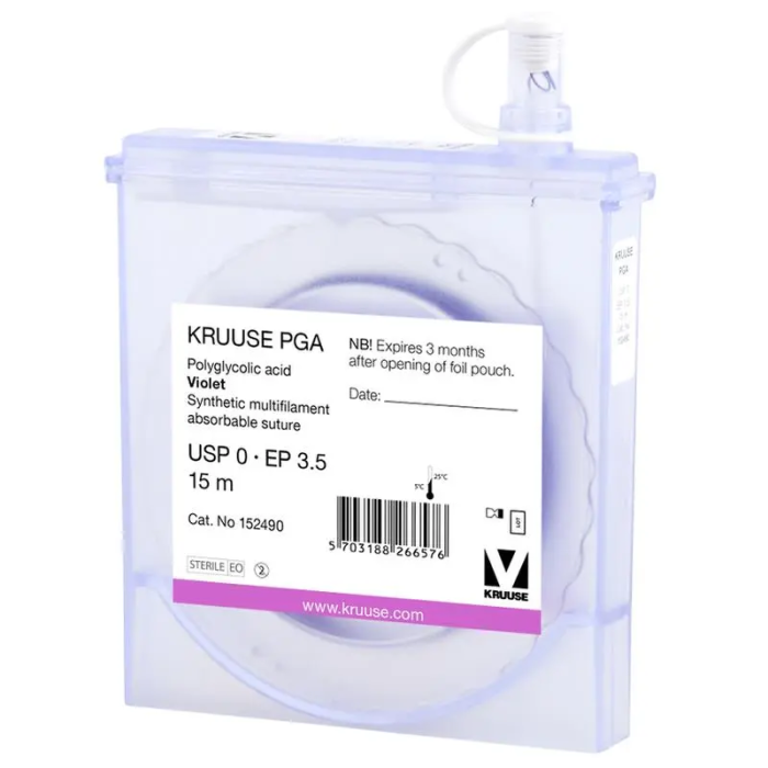 Kruuse Sutura Cassette PGA 0 15M 1 Unidad Kruuse Sutura Cassette PGA 0 15M 1 Unidad