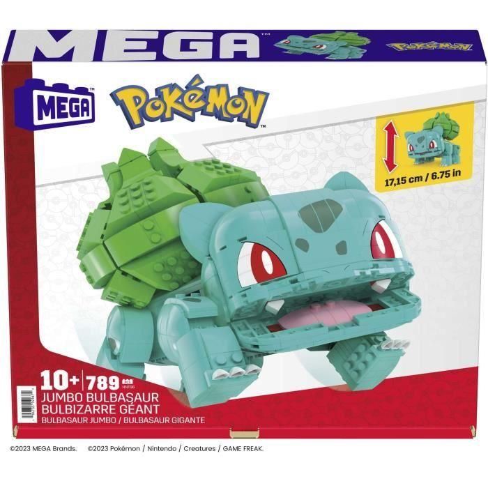 Figura Mattel Mega Construx Pokemon Jumbo 5 Figura Mattel Mega Construx Pokemon Jumbo 5