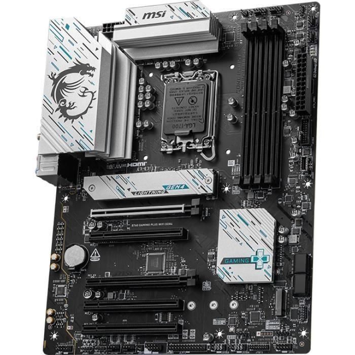 MSI B760 GAMING PLUS WiFi DDR4 Placa Base ATX, Intel LGA 1700, DDR4, Wi-Fi 6E, Bluetooth 5.3, 2.5G Ethernet, 007D98-043R 2