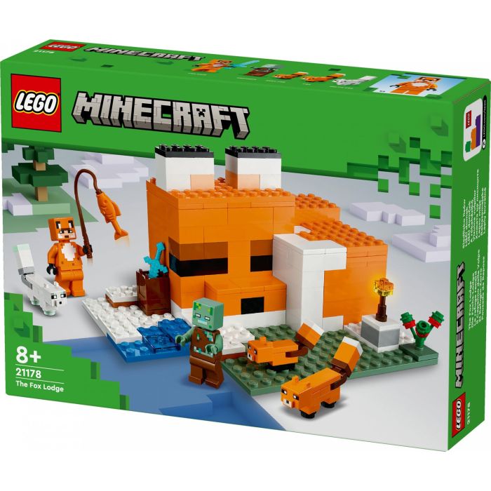 LEGO Minecraft El Refugio-Zorro - Juego de Construcción 193 Piezas para Niños de 8+ Años 11