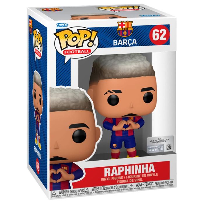 Figura POP Football FC Barcelona Raphinha 1 Figura POP Football FC Barcelona Raphinha 1