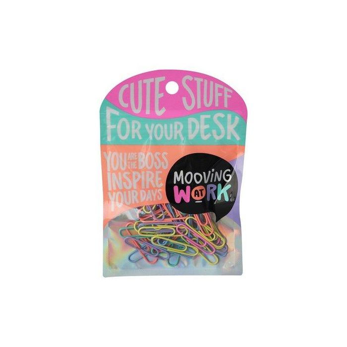 Clip Color Mooving 33Mm Blister De 60
