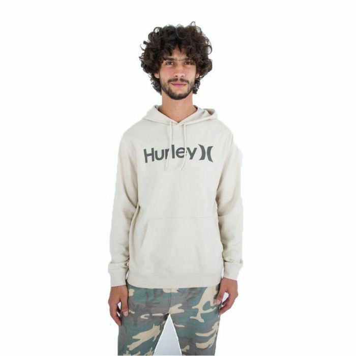 Sudadera con Capucha Hombre Hurley One Only Blanco XL 0 Sudadera con Capucha Hombre Hurley One Only Blanco XL 0