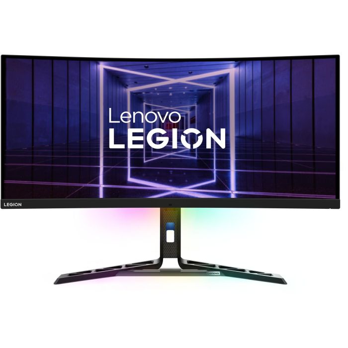 Lenovo Y34wz-30 Monitor Gaming 86.36cm 34" WQHD 165Hz 1ms VA Mini LED Curvo HDMI USB-C 10