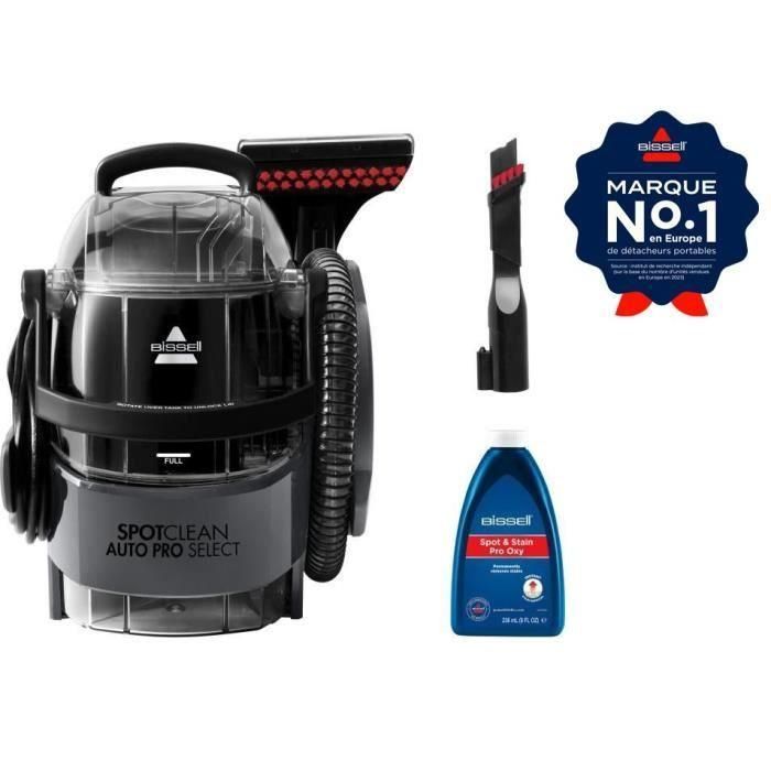 Bissell Spotclean Auto Pro Select 3730N - desprendimiento, limpieza y aspire - tanque de gran capacidad - largo alcance 1