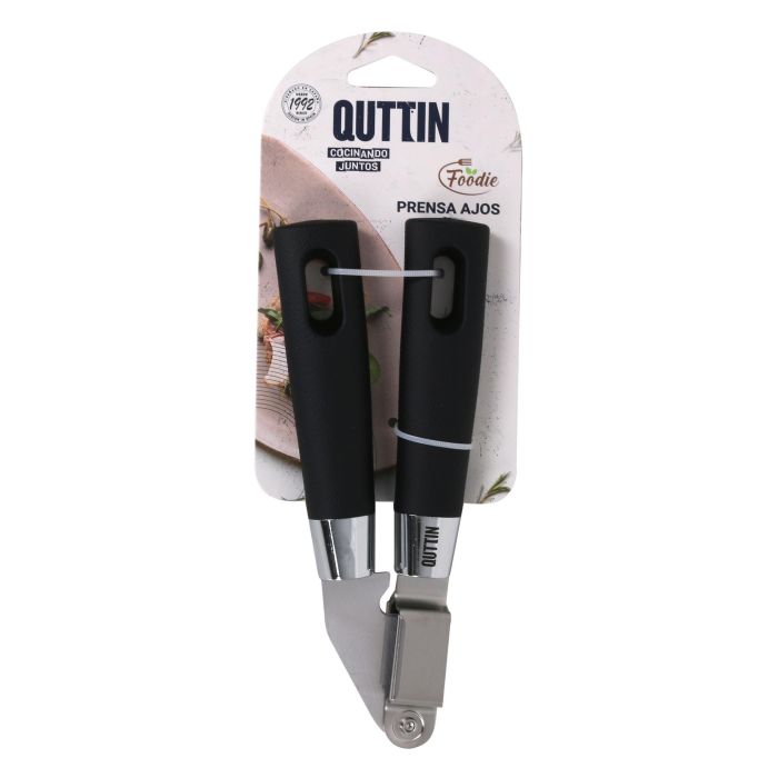Quttin Prensa de Ajos Ss Foodie, 20.5 x 2.8 x 8 cm (18 Unidades) 1