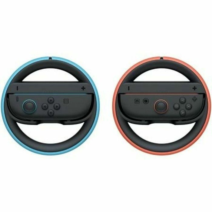 Nintendo Volante para Joy-Con 2 - Compatible con Nintendo Switch, Incluye 2 Volantes (Azul Claro y Rojo Claro) Nintendo Volante para Joy-Con 2 - Compatible con Nintendo Switch, Incluye 2 Volantes (Azul Claro y Rojo Claro)
