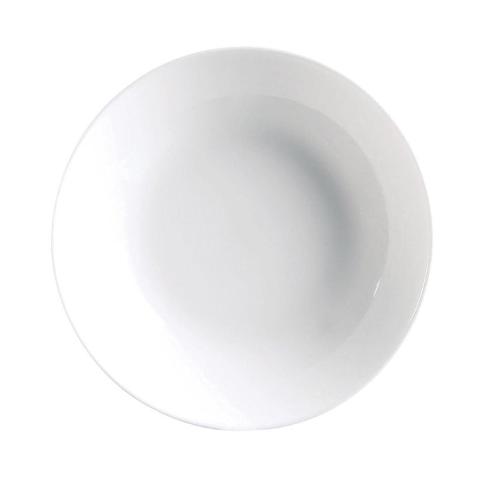 Plato Hondo Luminarc Diwali 20 cm Blanco Vidrio (24 Unidades) 1