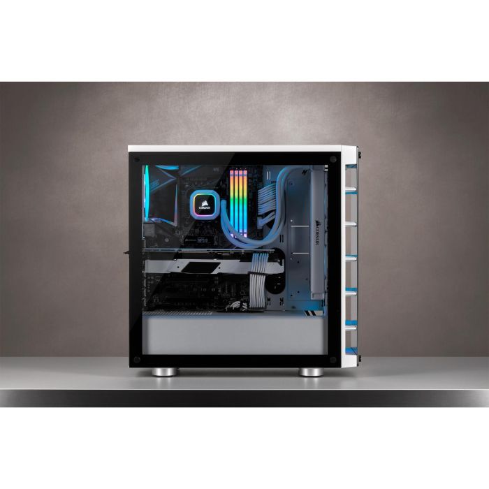 CORSAIR Midi Crystal 465X Tempered Glass Smart Case (W) 1 CORSAIR Midi Crystal 465X Tempered Glass Smart Case (W) 1