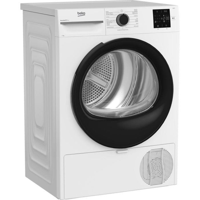 Secadora con bomba de calor BEKO BM3T39220WB 9 kg 2