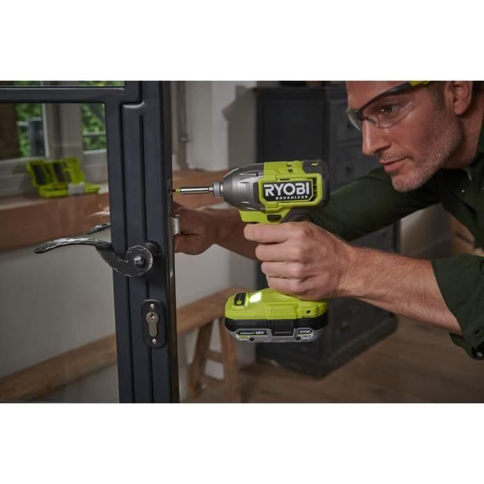 Atornillador de impacto - RYOBI - Sin escobillas - 18 V - 300 Nm - 4 modos de atornillado 2 Atornillador de impacto - RYOBI - Sin escobillas - 18 V - 300 Nm - 4 modos de atornillado 2