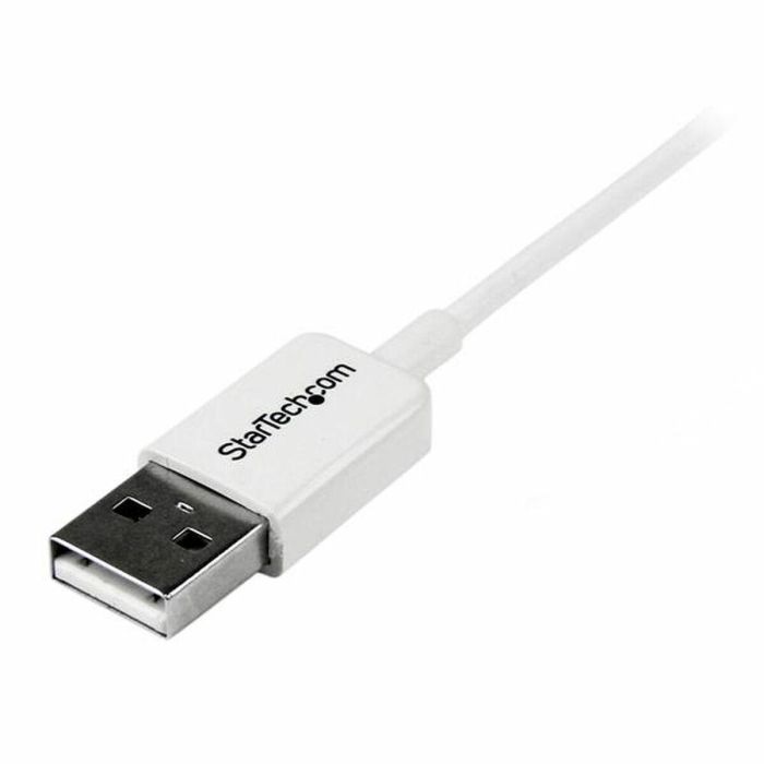 Cable USB a micro USB Startech USBPAUB2MW Blanco Amarillo (4 Unidades) 2 Cable USB a micro USB Startech USBPAUB2MW Blanco Amarillo (4 Unidades) 2